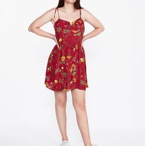 Floral V-Wire Cami Dress